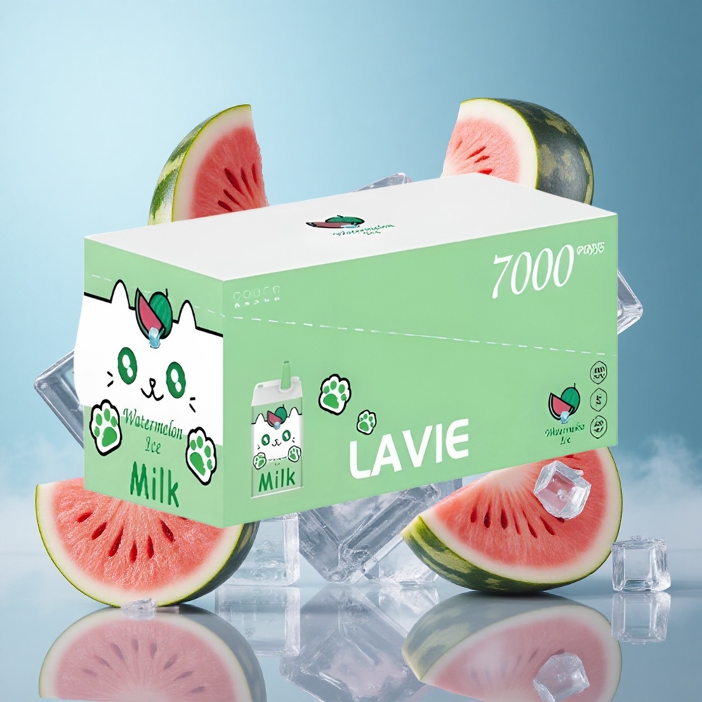 LAVIE Milk 7000 Puffs 16ML Watermelon Ice Type-C Rechargeable