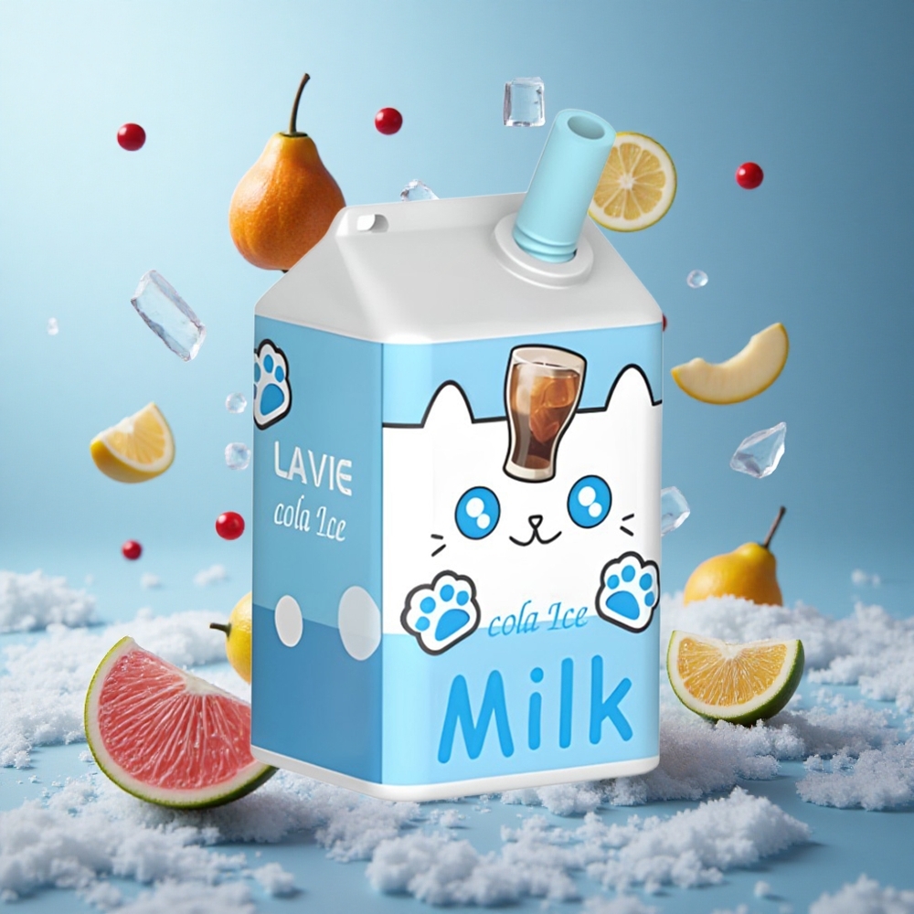 LAVIE Milk 7000 Puffs Cola Ice Disposable Vape 16ML Type-C Rechargeable