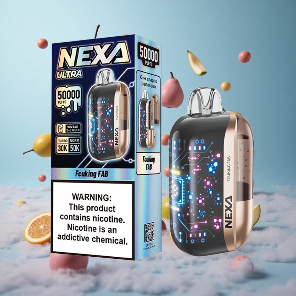 NEXA Ultra 50K Puffs 20ml 5% Nicotine Fab Disposable Vape