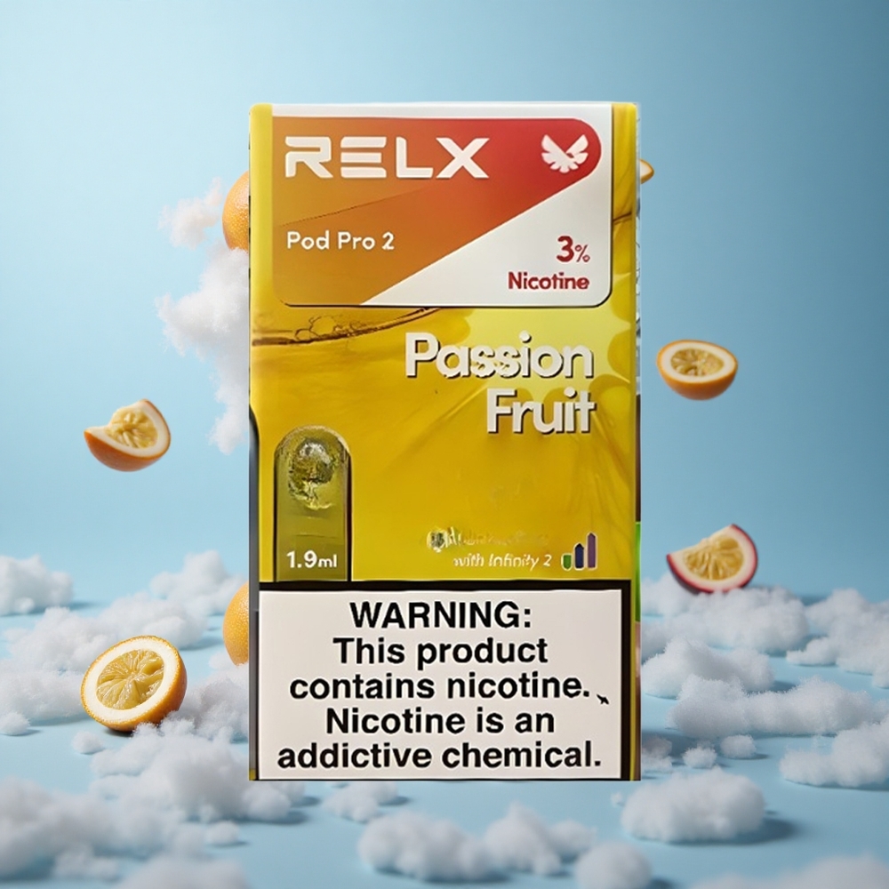 Relx Pod Pro 2 Double Passion Fruit 3% Nicotine 1.9ml 600 Puffs
