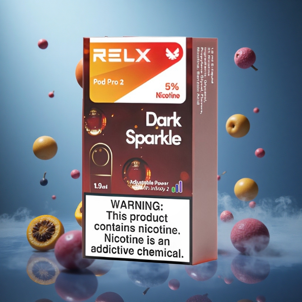 Relx Pod Pro 2 Dual 5% Nicotine Dark Sparkle 1.9ml 60 0Puffs