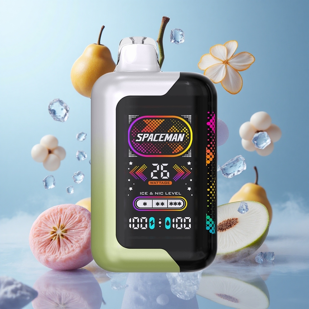 SMOK SPACEMAN SP40000 20ml 1000mAh White Grape Ice Disposable Vape