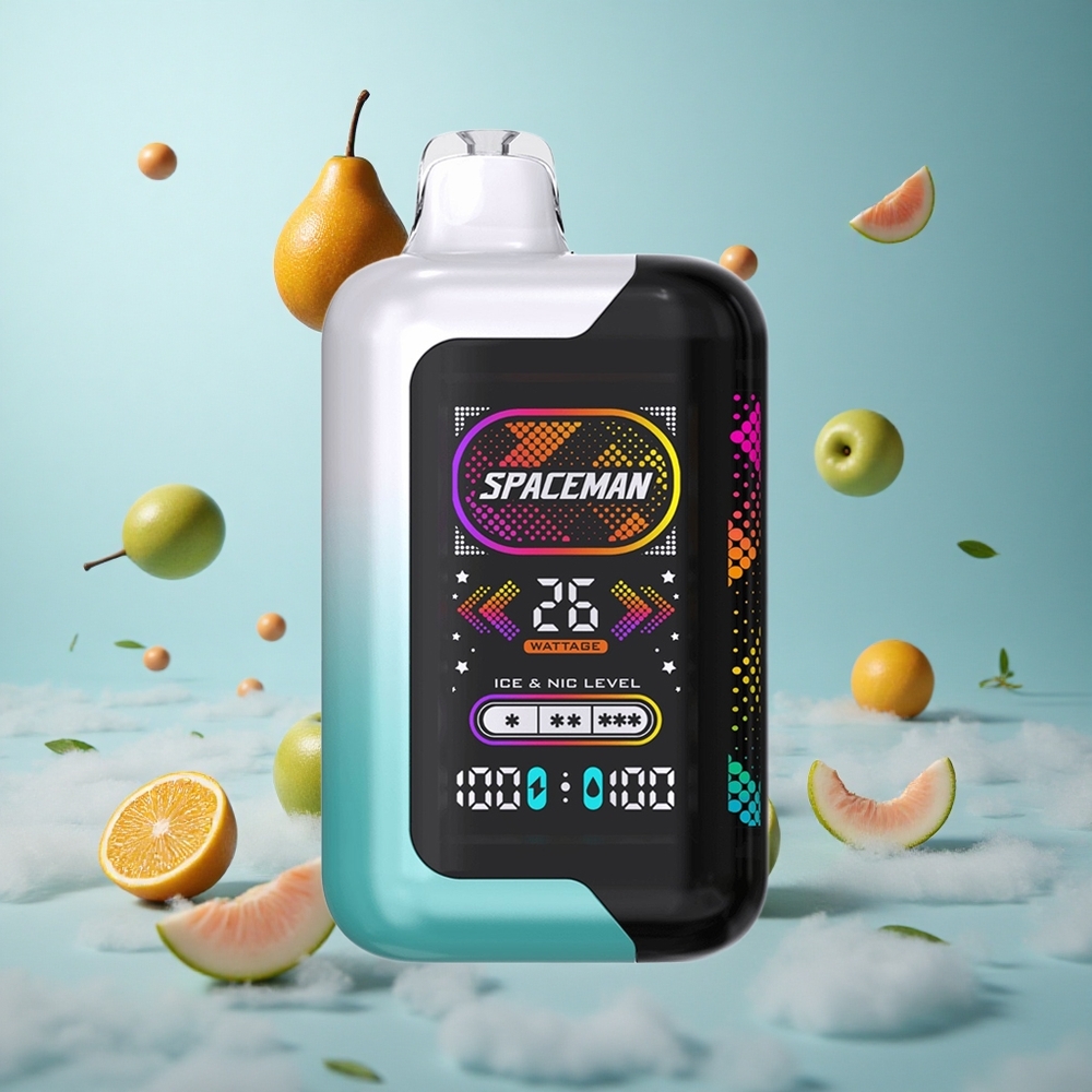 SMOK SPACEMAN SP40000 Disposable 20ml Fresh Mint LED Type-C 1000mAh