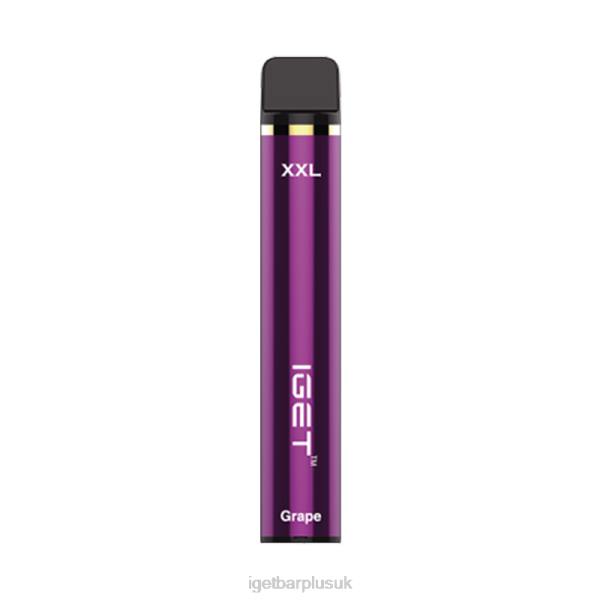 IGET Vapes UK Wholesale | Nicotine Free IGET XXL 1800 Puffs Lush Ice