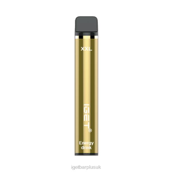 IGET Vapes UK Wholesale | Nicotine Free IGET XXL 1800 Puffs Lush Ice