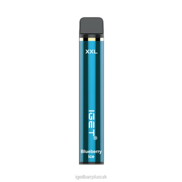 IGET Vapes UK Wholesale | Nicotine Free IGET XXL 1800 Puffs Lush Ice