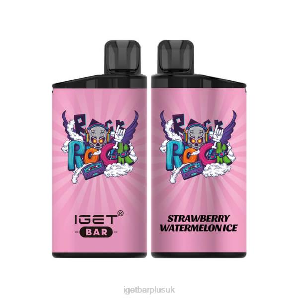 IGET Bar UK | Nicotine Free IGET Bar 3500 Puffs Strawberry Watermelon Ice
