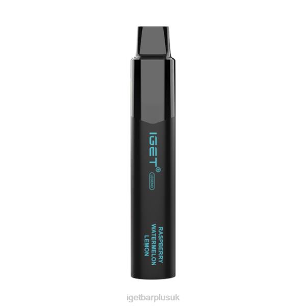 IGET Sale | Nicotine Free IGET Legend 4000 Puffs Raspberry Watermelon Lemon