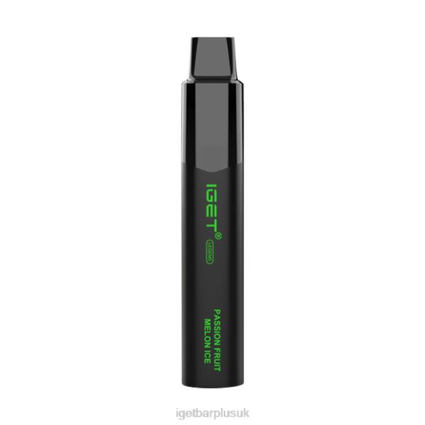 IGET Vape Discount | Nicotine Free IGET Legend 4000 Puffs Passion Fruit Melon Ice