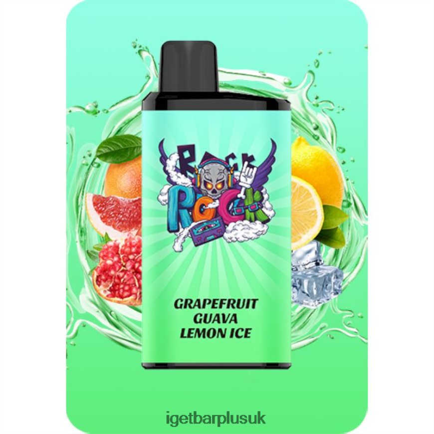 Iget Bar Vape Uk LRH86P5 - IGET Bar Pro Grapefruit Guava Lemon Ice