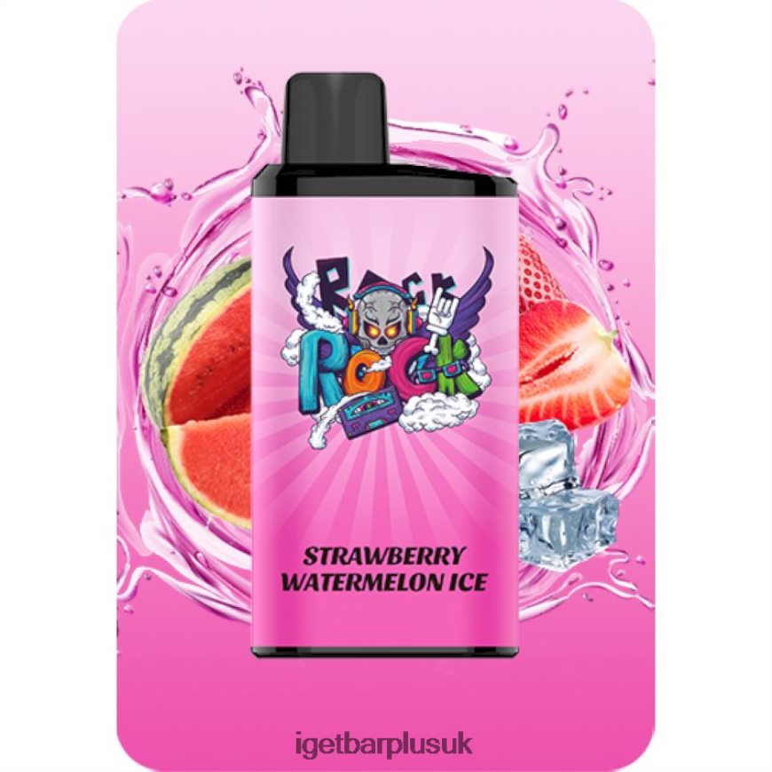 Iget Disposable Vape Uk LRH86P4 - IGET Bar Pro Strawberry Watermelon Ice
