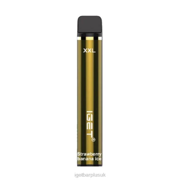 IGET Disposable Vape UK | IGET XXL 1800 Puffs Strawberry Banana Ice