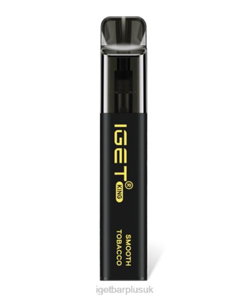IGET Bar Vape UK | IGET King Smooth Tobacco