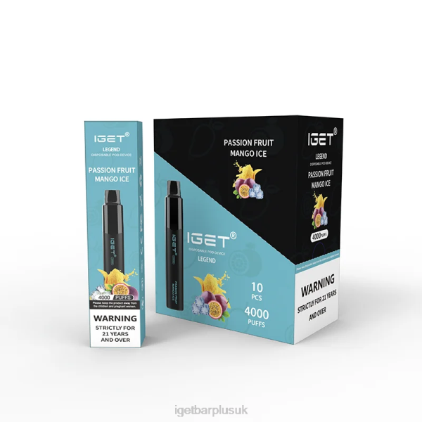 IGET Bar UK | IGET Legend 4000 Puffs Passion Fruit Mango Ice