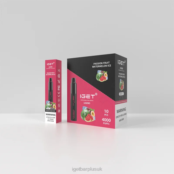 IGET Vape Discount | IGET Legend 4000 Puffs Passion Fruit Watermelon Ice