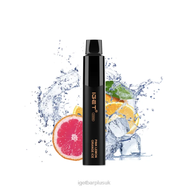 IGET Vape UK | IGET Legend 4000 Puffs Pink Lemon Orange Ice