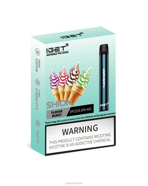 IGET Vape London | 3 x IGET Shion Flavor Burst