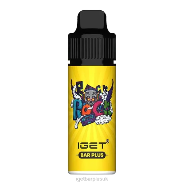 IGET Disposable Vape UK | IGET BAR PLUS - 6000 PUFFS Banana Ice